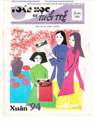 Tạp chí toán học và tuổi trẻ tháng 1 năm 1994 số 199