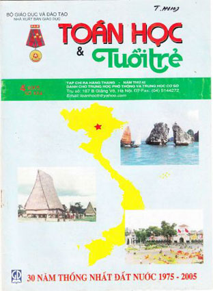 Tạp chí toán học và tuổi trẻ tháng 4 năm 2005 số 334