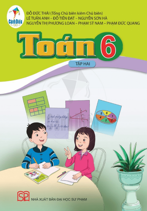 Sách giáo khoa toán lớp 6 cánh diều tập 2