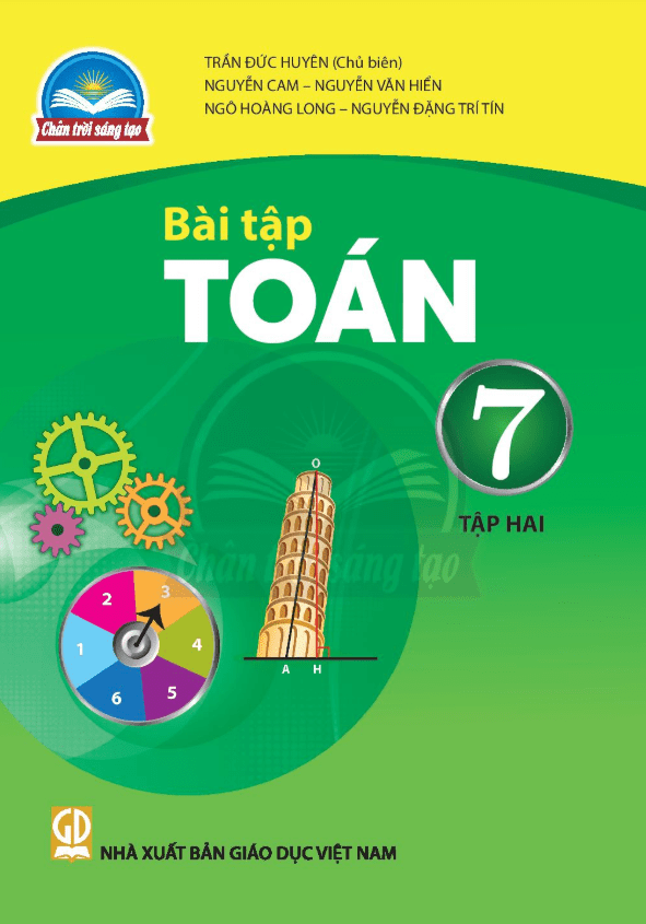 Bài tập toán lớp 7 chân trời sáng tạo tập 2